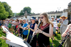 Frauen*BrassMob, Volkspark Schöneberg. © Jana Legler