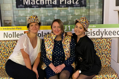 Teil von High Art Bureau-Team: Ksenia Ryklin, Anna Andrievskaya, Nathalie Wanzek