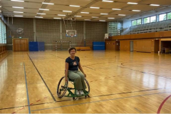 Ksenia Ryklin beim Sportfest "We will roll you", 23.7.2022, München